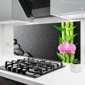 Panel Szklany Egzotyczny Pęd Bambusa