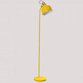 Lampa Podłogowa Louise Curry Żółty - Sklum