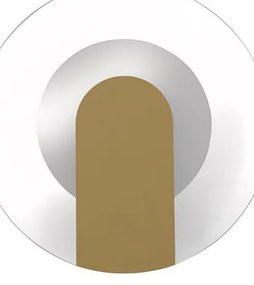 Searchlight 95410GO - Kinkiet ścienny TARGET LED/7W/230V, złoty