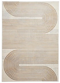 Szaro-złoty dywan 170x120 cm Apollo – Think Rugs