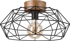 Brilagi - Oprawa sufitowa WOODY BASKET 1xE27/60W/230V dąb