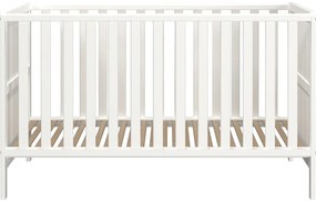 Białe łóżeczko z litego drewna 70x140 cm Alkmaar – Germania