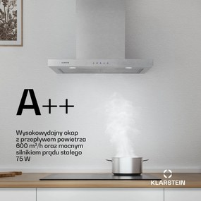 Klarstein Limelight Okap przyścienny 60 cm