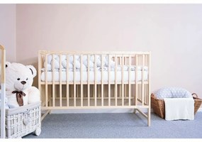 Nowe łóżeczko dziecięce Lilly, naturalne