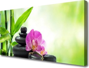 Fotoobraz na płótnie Graficzny Motyw Bambusa