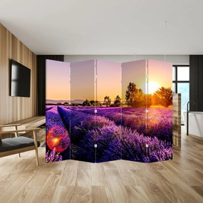 Parawan - Lawendowe pole (210x170 cm)