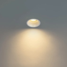 Zestaw 6 białych opraw LED GU10 70 mm IP44 - Dept