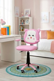 Różowy fotel dziecięcy D8-G63