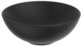 Ceramiczna okrągła umywalka w kolorze matowej czerni ø 41 cm Strada O – Ideal Standard