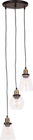Nowoczesna lampa wisząca z 3 zwisami - 3X S610 B5-W37