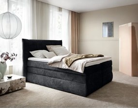 Łóżko Kontynentalne AMBER 140 Box spring 2 x pojemnik WERSAL