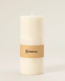 Świeca zapachowa palmowa walec White