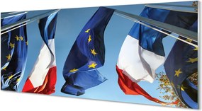 Panel szklany do Kuchni Międzynarodowe Flagi Świata