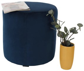 Taboret RIVIERA, niebieski