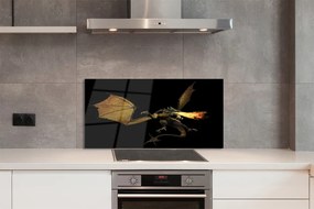 Panel Kuchenny Szklany Atak Ziejącego Smoka