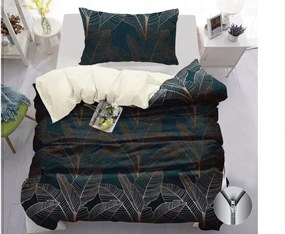 PrzytulneMieszkanie.pl PrzytulneMieszkanie.pl Bawełniana pościel BETTY niebieskozielona Rozmiar pościeli: 70 x 90 cm | 140 x 200 cm