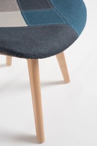 Zestaw 4 Krzese Synk Patchwork