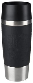 Tefal - Kubek podróżny 360 ml TRAVEL MUG stal nierdzewna/czarny