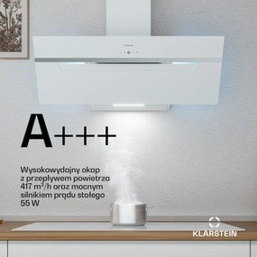 Klarstein BigBite okap skośny | 90 cm