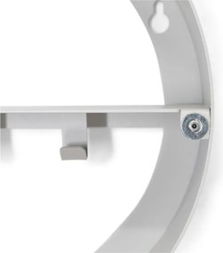 Szarobrązowa metalowa wisząca/z lustrem szafka łazienkowa 35x35 cm Sonnet – Spinder Design