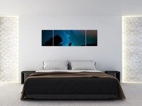 Obraz - Spotkanie pod gwiazdami (170x50 cm)