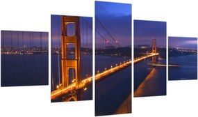 Obraz - Most Golden Gate (125x70 cm)
