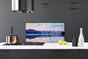 Panel nad blat kuchenny Krystaliczne Jezioro w Górach