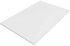 Mexen Bert brodzik prostokątny SMC 110 x 70 cm, biały - 4K107011