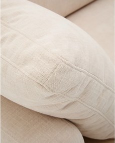 Beżowa sofa z tkaniny szenilowej 300 cm Gala – Kave Home