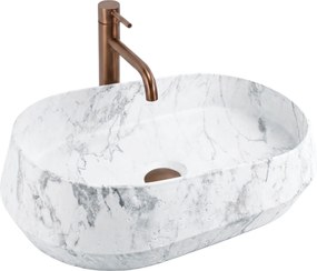 Umywalka nablatowa Rea Zoe Dune