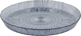Niebieski szklany półmisek ø 30 cm Kusintha – Bitz