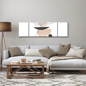 Obraz - Line art flowers N⁰1 (170x50 cm)
