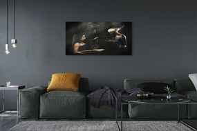 Obraz drukowany na płótnie Kobieta jako Mroczna Postać