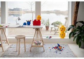 Żółty pojemnik w kształcie głowy LEGO® Silly L