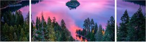 Obraz - Jezioro Tahoe, Sierra Nevada, Kalifornia, USA (170x50 cm)