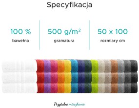 Ręcznik Comfort 50 x 100 cm ciemnoniebieski, 100% bawełna