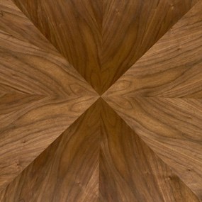 Okrągły stół z orzechowym blatem Danilo Halmar