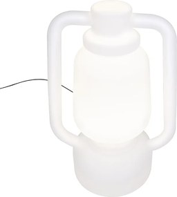 Lampa stojąca biała 110 cm IP44 - Storm Extra Large