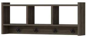 Wieszak ścienny Midnight Walnut