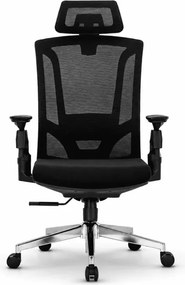 Dmiore – ergonomiczny fotel biurowy obrotowy z regulowanym zagłówkiem