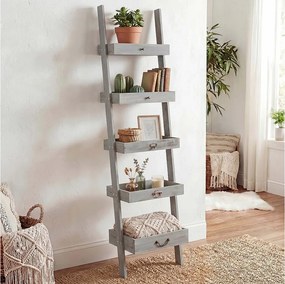 Półka na rośliny Stojak na kwiaty MCW-T69,  szary