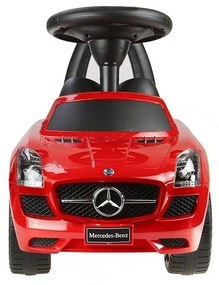 Jeździk mercedes-benz z kierownicą czerwony
