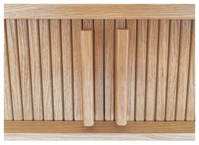 Stolik w dekorze dębu 58x107.5 cm Rove – Woodman