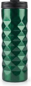 Stalowa butelka termiczna MALACHITE 370 ml, zielona