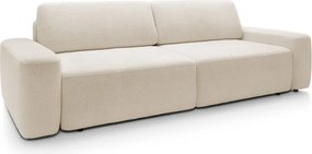 Sofa BOULI z funkcja spania i pojemnikiem PIASKOWY RAVEN 28