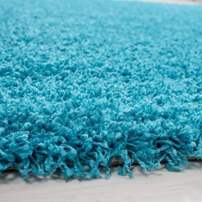 Dywan shaggy Dream turkusowy 80 cm x 150 cm