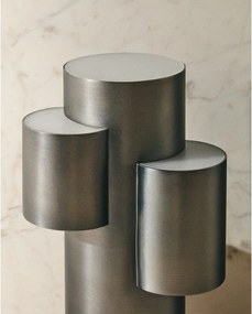 Czarna metalowa lampa stołowa LED ze ściemniaczem (wysokość 26,5 cm) Adrina – Kave Home