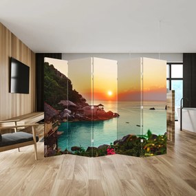 Parawan - Piękne plaże (210x170 cm)