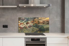 Panel nad Blat Kuchenny Cztery Tancerki - Edgar Degas