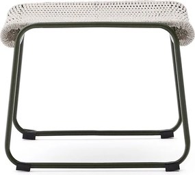 Szarozielony podnóżek ogrodowy Maurina – Kave Home